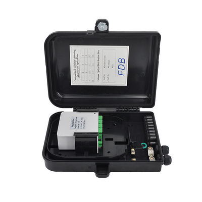 PLC optique extérieur de boîte de diviseur de fibre de 85mm à deux niveaux dans 2 16