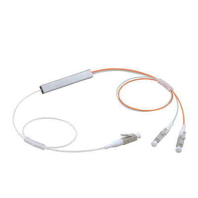 Section optique d'olive du diviseur FTTH de PLC de fibre de câble d'OM2 1x2