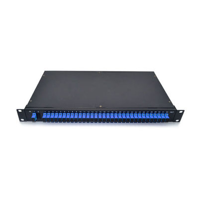 circuit planaire millimètre d'onde lumineuse de PLC du diviseur FTTH de PLC de bâti de support 1u