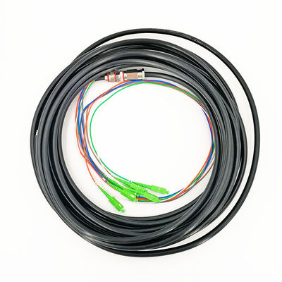 Corde de correction de fibre multimode du DUPLEX TPU de corde de correction de St du PC OM1