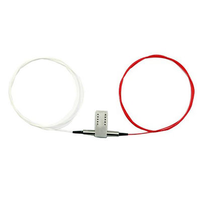1x1 commutateur optique mécanique du commutateur 5V DWDM MUX DEMUX se verrouillant non