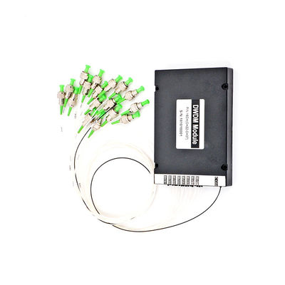 Boîte d'ABS de module de Cwdm Mux Demux de la Manche de 16CH OADM DWDM MUX DEMUX 8