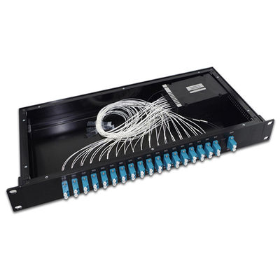 4 multiplexeur et démultiplexeur optiques de Mux Demux 1271 nanomètre de fibre de la Manche