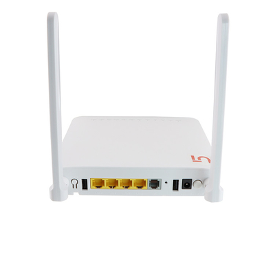 HGU GPON Double Bande ONU ONT Routeur 2x5 Dbi WIFI 4GE+1POTS+2WIFI ​​2.4g 5.8g