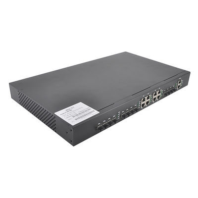 équipement optique gauche de fibre de 60W EPON 10g GPON OLT 8 PON