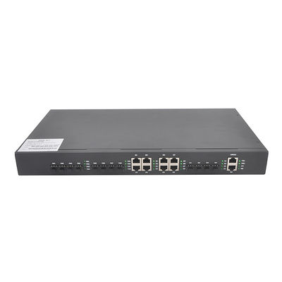 équipement optique gauche de fibre de 60W EPON 10g GPON OLT 8 PON