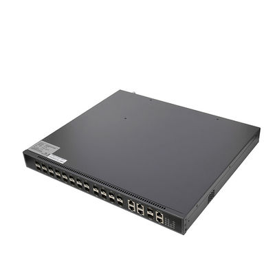 16 Gpon gauche Olt ont entré la transmission Gepon de 36V 10g Epon Olt 20km