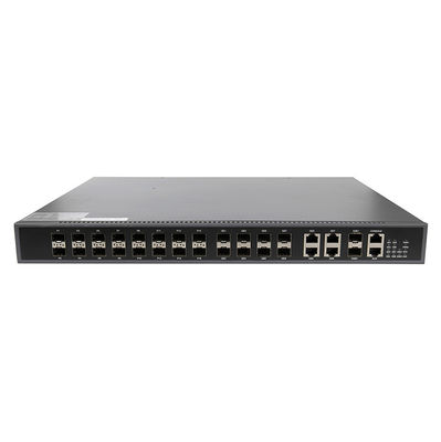 16 Gpon gauche Olt ont entré la transmission Gepon de 36V 10g Epon Olt 20km