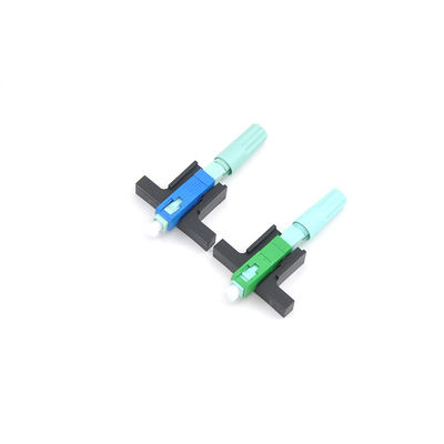 Le connecteur montable de corde de correction de fibre dactylographie à Sc Anatel le câble plat