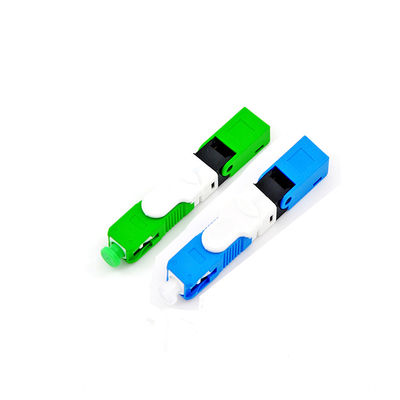 Sc mécanique rapide optique de RoHS 50mm de connecteur de fibre d'ESC250D