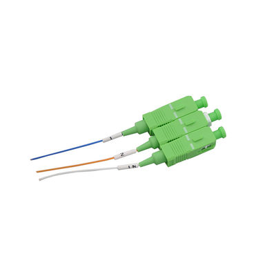 Connecteur optique en acier de Sc du diviseur 1x2 1650nm de fibre de Gpon de tube