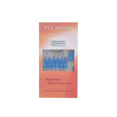 PLC planaire de diviseur de circuit d'onde lumineuse de G657A1 1m optique