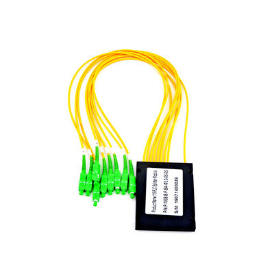 Les ABS de Corning enferment dans une boîte perte excédentaire de Gpon 1x8 de diviseur de PLC la basse