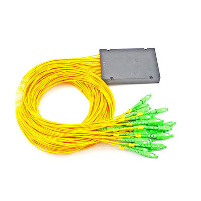 Connecteur optique du diviseur FC LC de PLC de fibre de Pon de boîte d'ABS unimodal