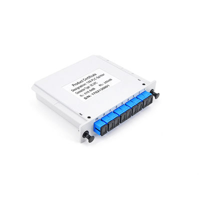 PDL de connecteur optique du diviseur UPC de Gpon 1x8 de carte de cassette bas