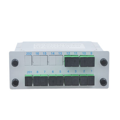 PLC C112SA de la corde 1x12 de diviseur de câble à fibres optiques de l'équipement 1650nm de FTTH