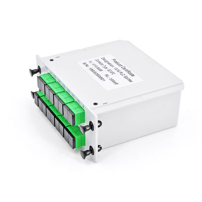 Cassette optique passive de module de Pon de réseau de petite case de diviseur de PLC de fibre de LC