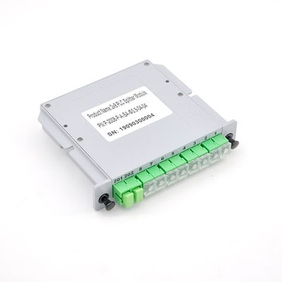 Insertion optique de carte de cassette de boîte de PLC LGX de diviseur de fibre multimode de l'ABS 2x8