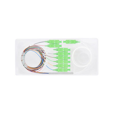 SM G657A1 optique du diviseur 1x8 de PLC de fibre de télécom de CATV mini