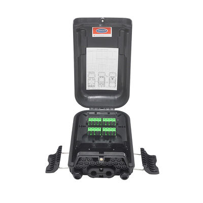 ABS optique Polonais d'Access IP65 de coffret d'extrémité de fibre d'Anatel montable