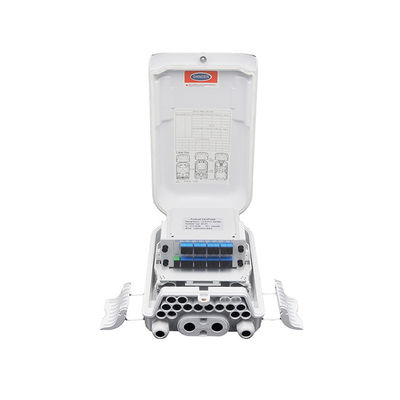 diviseur optique de PLC d'Access de coffret d'extrémité de fibre de Sc de 102mm