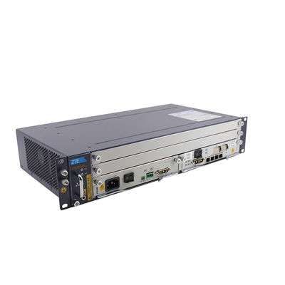 Petite 1/10G liaison montante de fibre optique 16 GPON gauche OLT ZTE ZXA10 C320