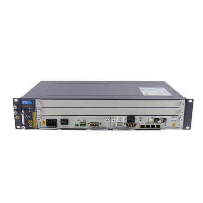 Petite 1/10G liaison montante de fibre optique 16 GPON gauche OLT ZTE ZXA10 C320