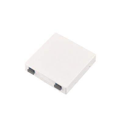 prise murale optique de plaque avant du coffret d'extrémité de fibre de ports de 18mm Ftth 2 86
