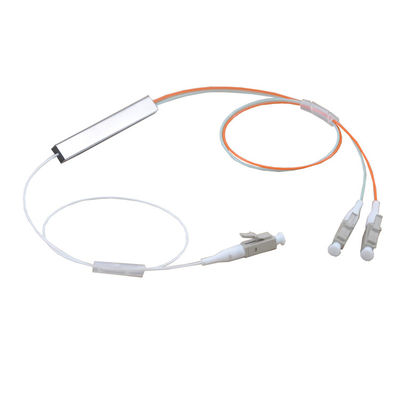 Section optique d'olive du diviseur FTTH de PLC de fibre de câble d'OM2 1x2