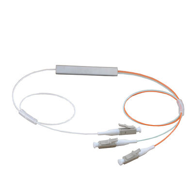 Section optique d'olive du diviseur FTTH de PLC de fibre de câble d'OM2 1x2