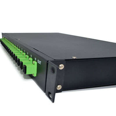 circuit planaire millimètre d'onde lumineuse de PLC du diviseur FTTH de PLC de bâti de support 1u