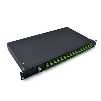 circuit planaire millimètre d'onde lumineuse de PLC du diviseur FTTH de PLC de bâti de support 1u