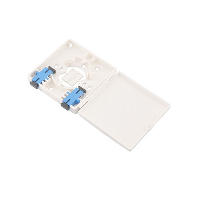 bâti optique de mur de boîte d'arrêt de fibre d'ABS de boîte de mur de fibre de 86mm