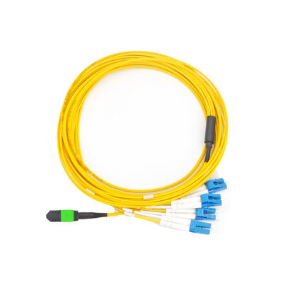 La correction de la sortance MPO attachent la correction optique de fibre de FTTB attachent le connecteur de fibre de noyaux de LC 24