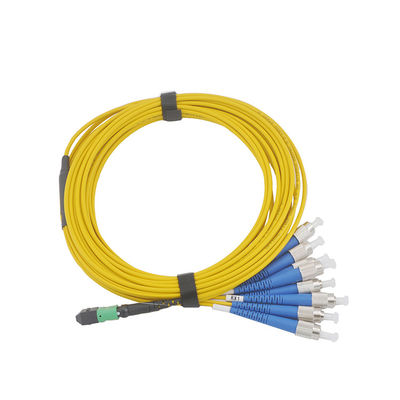 La correction de la sortance MPO attachent la correction optique de fibre de FTTB attachent le connecteur de fibre de noyaux de LC 24