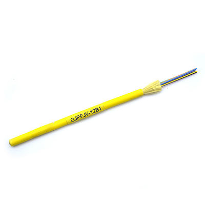 Câble d'interface d'intérieur de Ftth de noyau du câble optique G652D 2 de fibre de l'alarme OM3