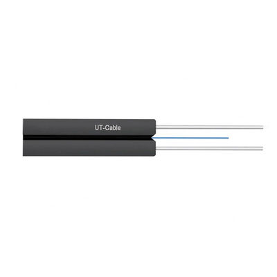 Le câble optique blindé FTTH de fibre de 12 noyaux laissent tomber LSZH G657A1