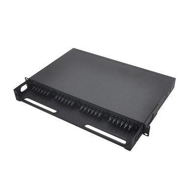 la correction de 1U MPO attachent le tableau de connexions de MTP des cassettes de 19 pouces que le type support a monté fixe