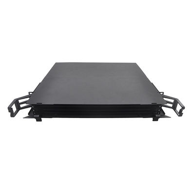 19 port 1U HDMPO MTP LC du tableau de connexions de cassette de Mpo de fibre de pouce 144