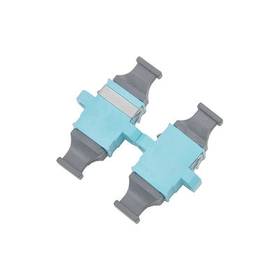 Aqua W Mtp à l'adaptateur optique de fibre de bride de support de l'adaptateur OM3 de LC
