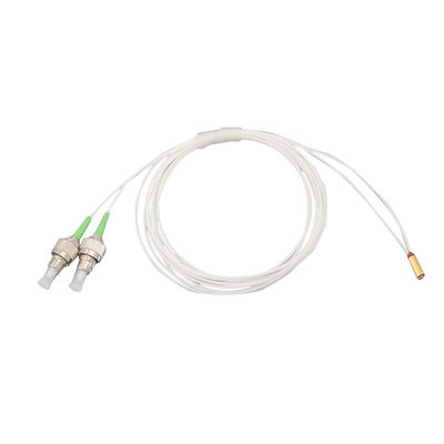 l'or lâche de lentille du câble optique 900um C de fibre du tube 1550nm a plaqué