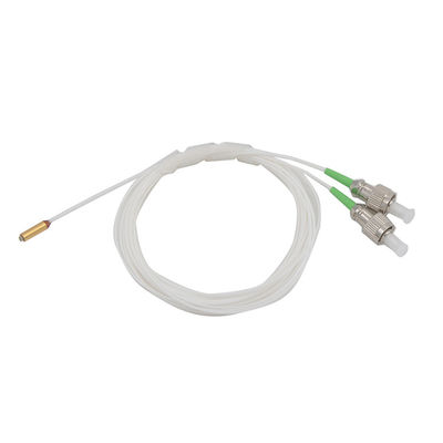 l'or lâche de lentille du câble optique 900um C de fibre du tube 1550nm a plaqué