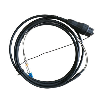 La correction optique de fibre de FTTA attachent LC rocailleux duplex Fullaxs