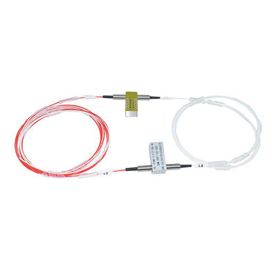 1x1 commutateur optique mécanique du commutateur 5V DWDM MUX DEMUX se verrouillant non