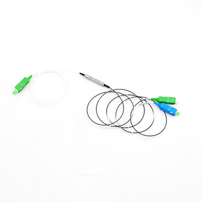 3 filtre optique de fibre du récepteur optique 1310nm de WDM de Ftth de la Manche