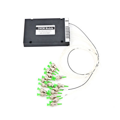 Boîte d'ABS de module de Cwdm Mux Demux de la Manche de 16CH OADM DWDM MUX DEMUX 8