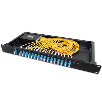 4 multiplexeur et démultiplexeur optiques de Mux Demux 1271 nanomètre de fibre de la Manche