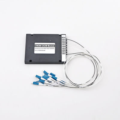 Multiplexeur de fibre optique simple de WDM de Dwdm Mux Demux 16Channel ROHS DWDM de fibre