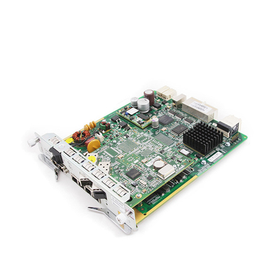 Tableau de commande de la canalisation 10GE ZTE ZXA10 C320 avec l'alimentation CC