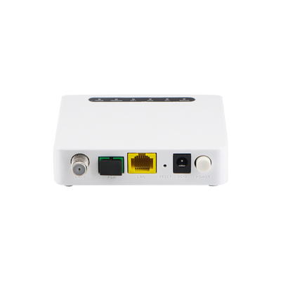 1GE port XPON CATV ONU 12V 0.5A pour le réseau de FTTH